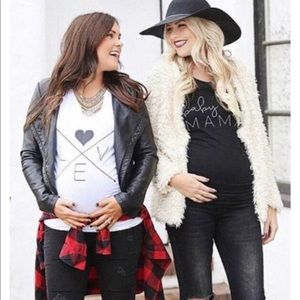 NWOT Belly Box LOVE Tee